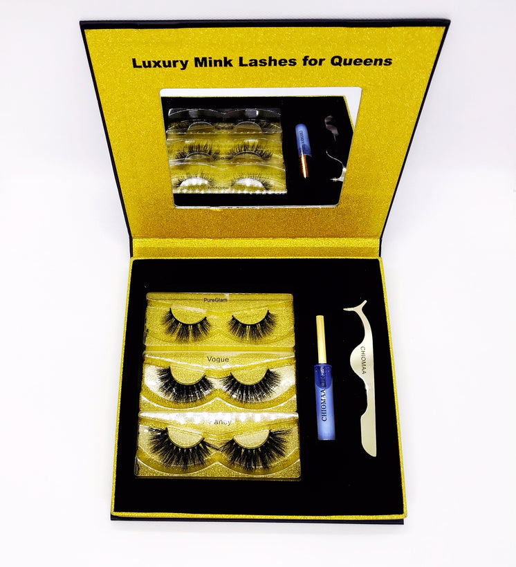 Chiomaa Luxury Glamorous Lash Set